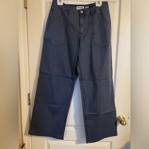 NWOT RSQ‎ Women's Wide-Leg Cargo Pants Dark Gray 29 Casual Streetwear Basic